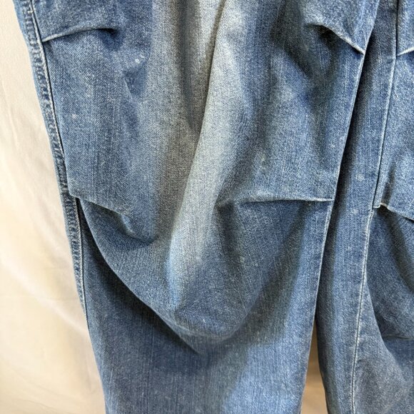 H&M Blue Wide Leg Pants - Picture 4 of 10